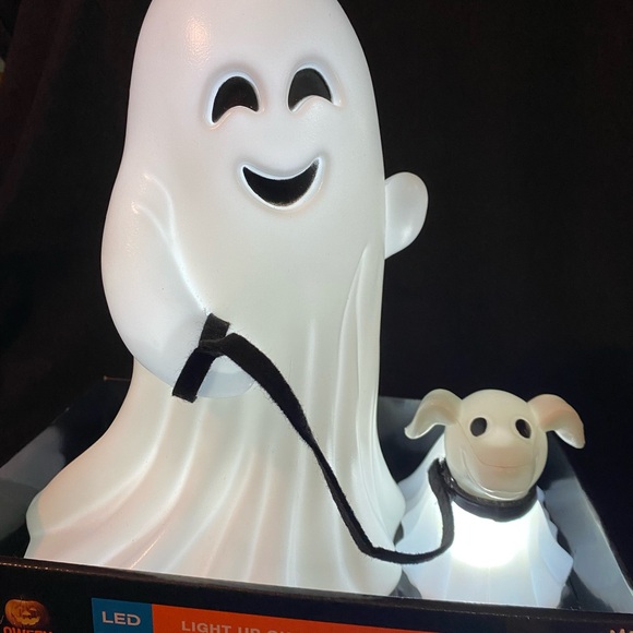 Light up Ghost with Dog Super Cute!! - Picture 6 of 7